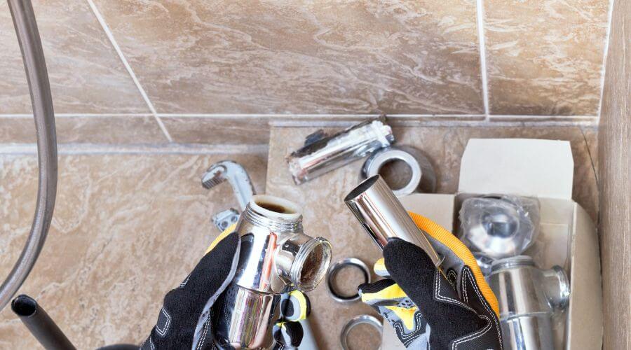 Professional gutter cleaning in Basom, NY